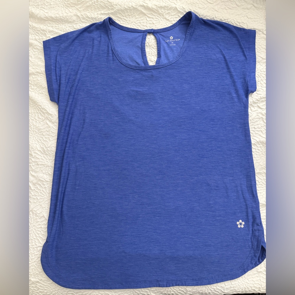 Tuff Athletics Women's Blue Athletic Top
